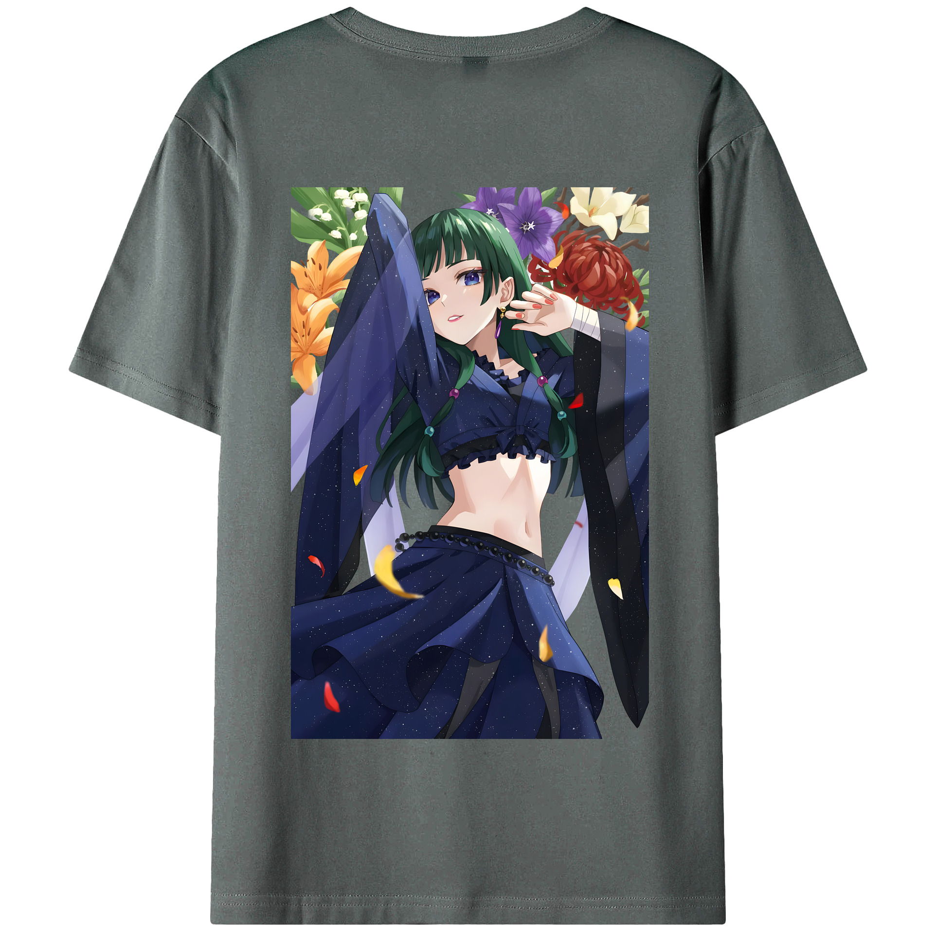 （画像用） 薬屋のひとりごと The Apothecary Diaries 綿100％半袖Tシャツ（背面プリント）